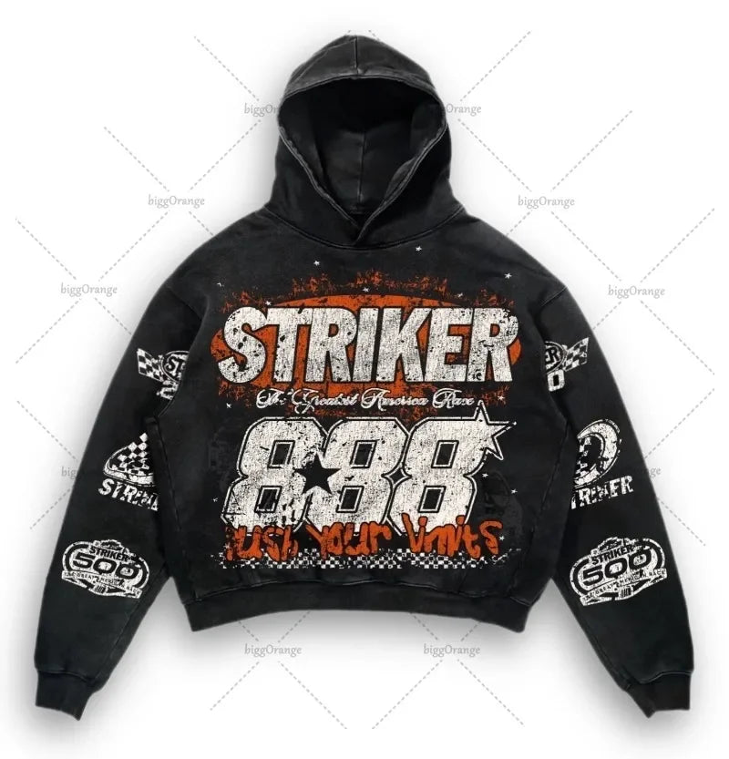 "STRIKER" Men's Hoodie