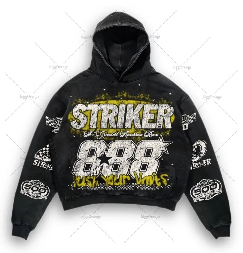 "STRIKER" Men's Hoodie