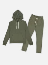 Tracksuit Set, Hoodies & Straight Pants Casual Streetwear